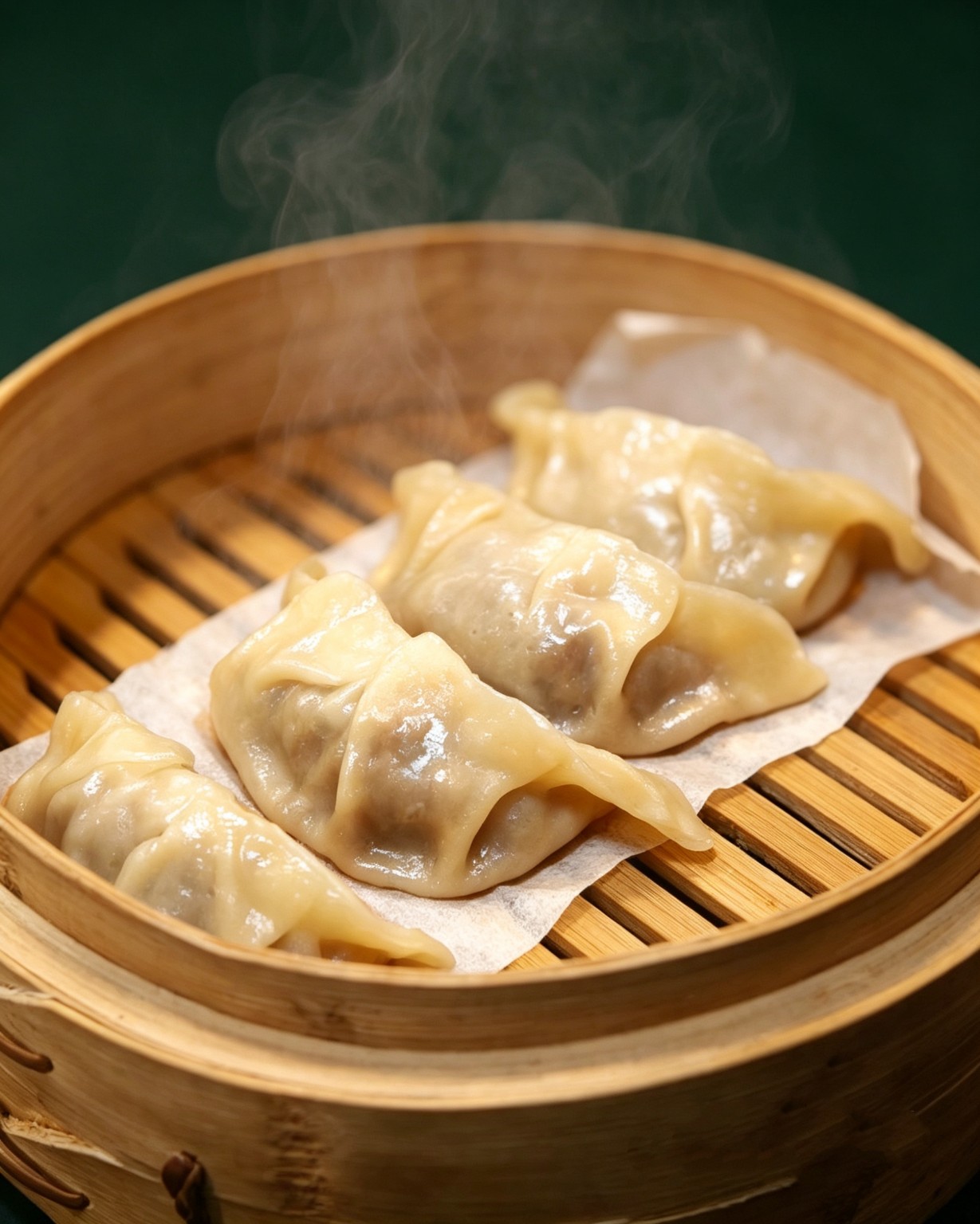 Handmade dumplings at Tea & Antique